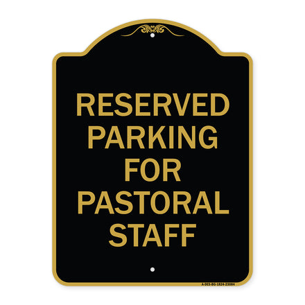 Reserved Parking for Pastoral Staff