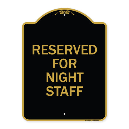 Reserved Parking for Night Staff