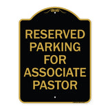 Reserved Parking for Associate Pastor