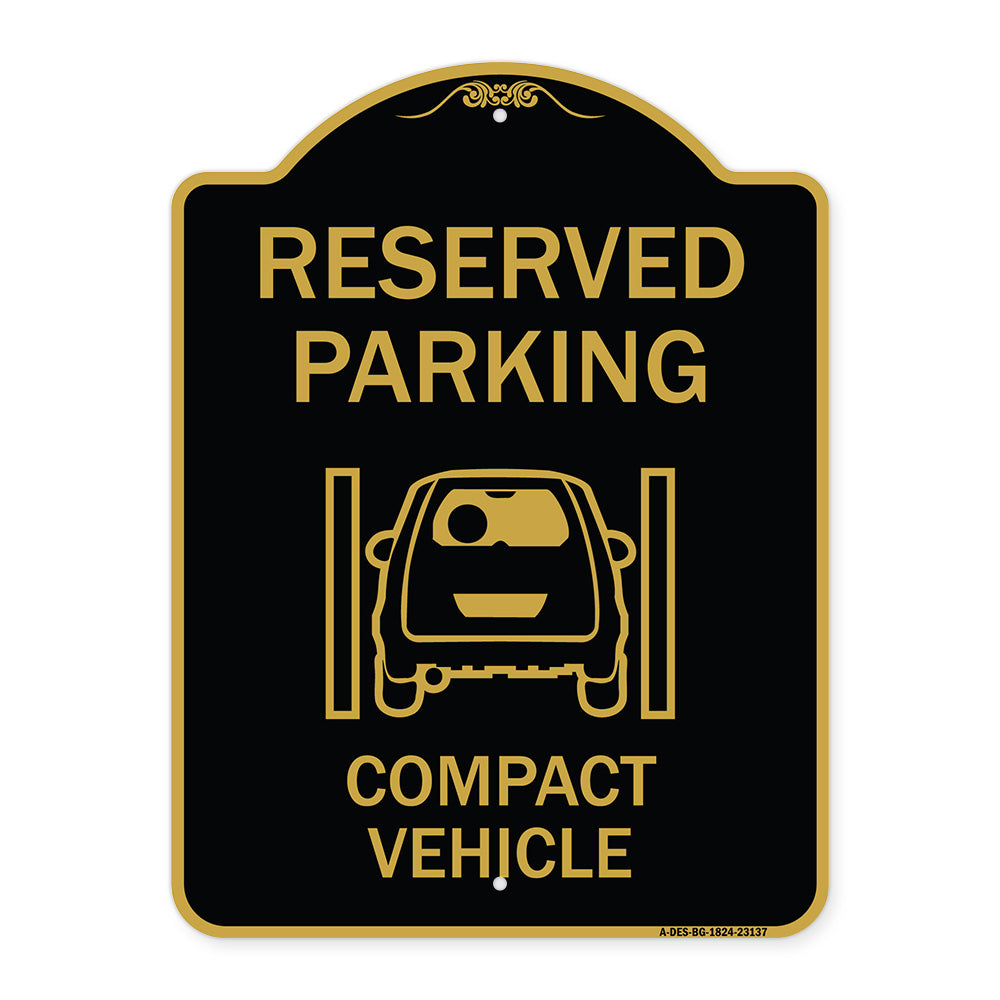 Reserved Parking Compact Vehicle