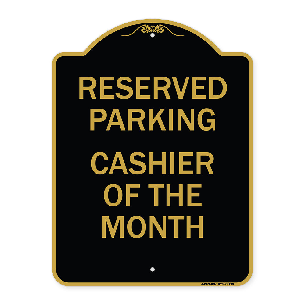 Reserved Parking Cashier of the Month