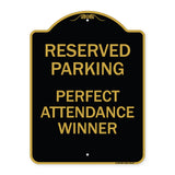 Reserved Parking - Perfect Attendance Winner