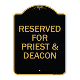 Reserved for Priest & Deacon