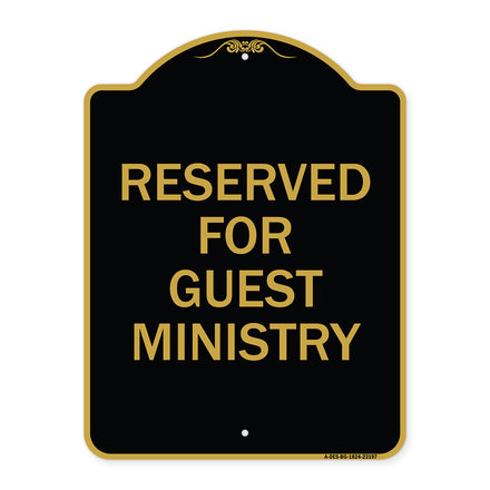 Reserved for Guest Ministry