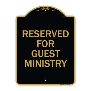 Reserved for Guest Ministry