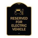 Reserved for Electric Vehicle (With Graphic)