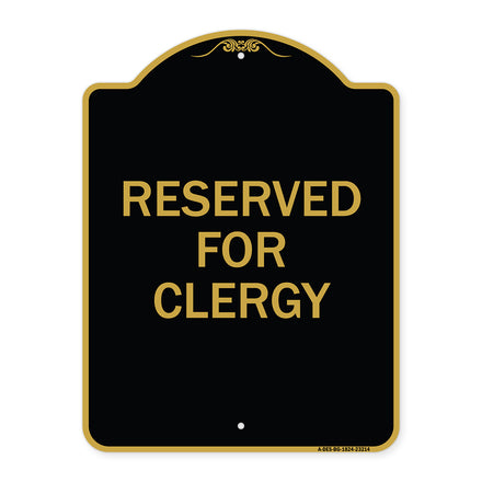 Reserved for Clergy