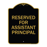 Reserved for Assistant Principal