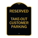 Reserved - Take-Out Customer Parking