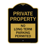 Private Property - No Long-Term Parking Permitted