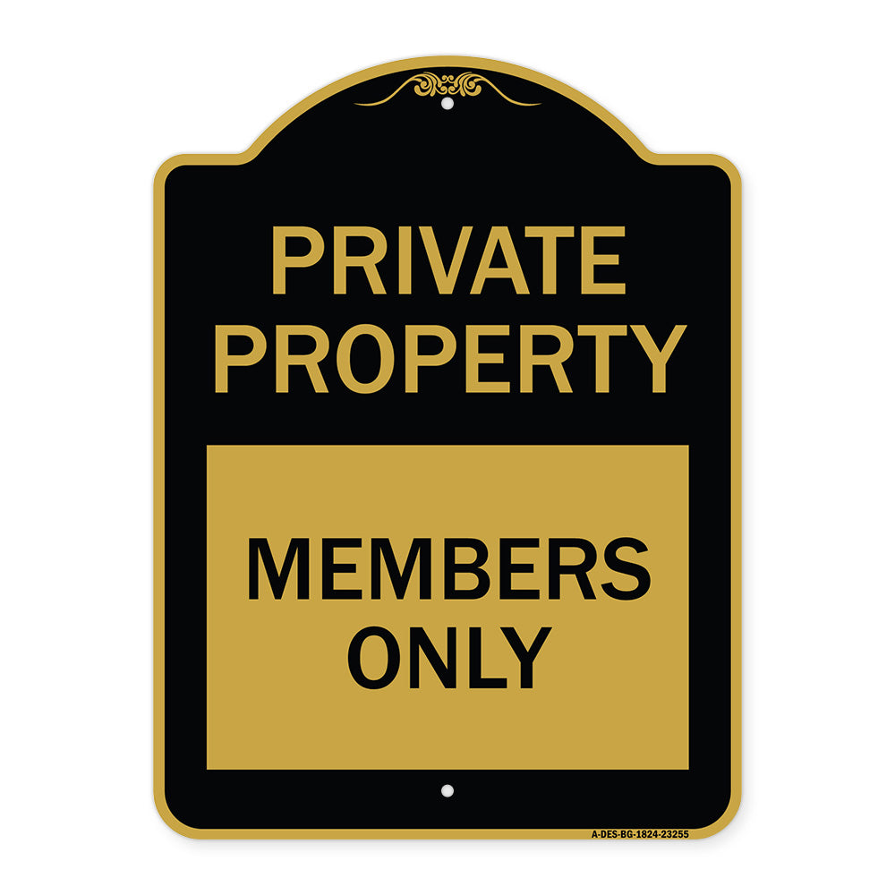 Private Parking Members Only