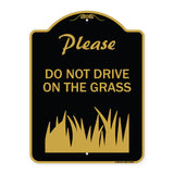 Please Do Not Drive on the Grass
