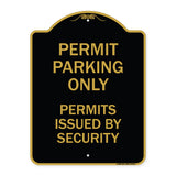 Permit Parking Only Permits Issued by Security