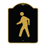 Pedestrian Crossing Symbol