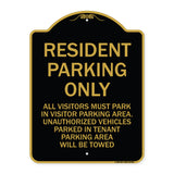 Parking Sign Resident Parking Only