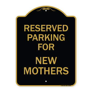 Parking Reserved for New Mothers