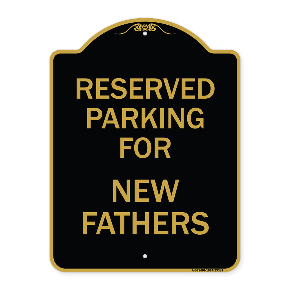 Parking Reserved for New Fathers