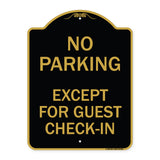 Parking Reserved for Guests Only