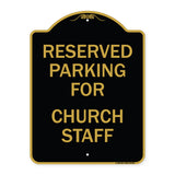 Parking Reserved for Church Staff