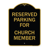 Parking Reserved for Church Member