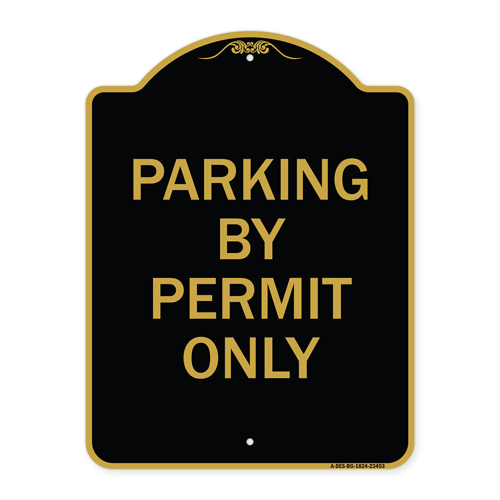 Parking by Permit Only