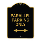 Parallel Parking Only with Bidirectional Arrow