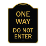 One Way Do Not Enter