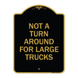 Not A Turn Around for Large Trucks