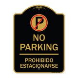 No Parking Prohibido Estacionar (No Parking Symbol)