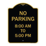 No Parking 8-00 Am to 5-00 Pm