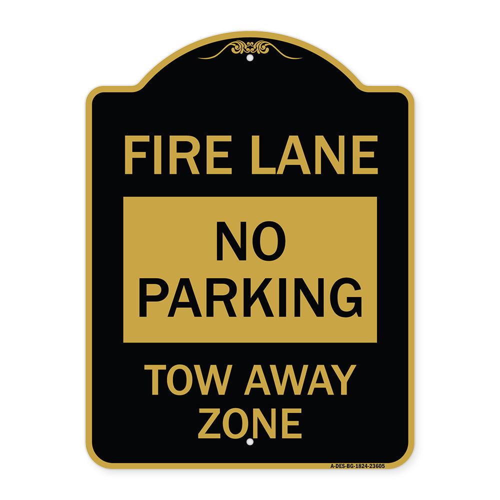 No Parking Tow-Away Zone
