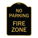 No Parking Fire Zone