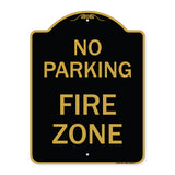 No Parking Sign No Parking Fire Zone
