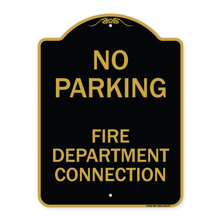 No Parking Sign No Parking - Fire Department Connection