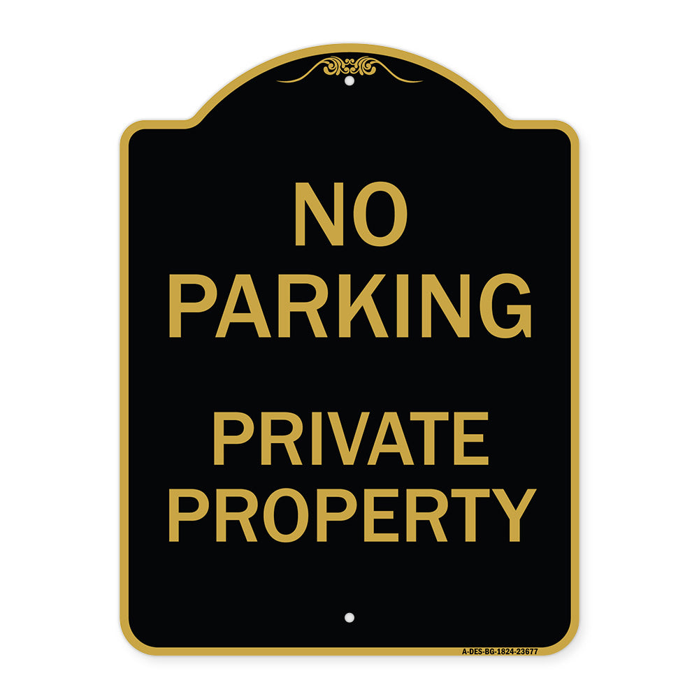 No Parking Private Property