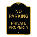 No Parking Private Property