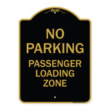 No Parking Passenger Loading Zone