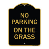 No Parking on the Grass
