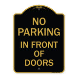 No Parking in Front of Doors