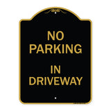 No Parking in Driveway