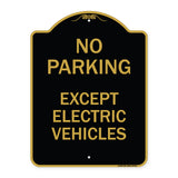 No Parking Except Electric Vehicles