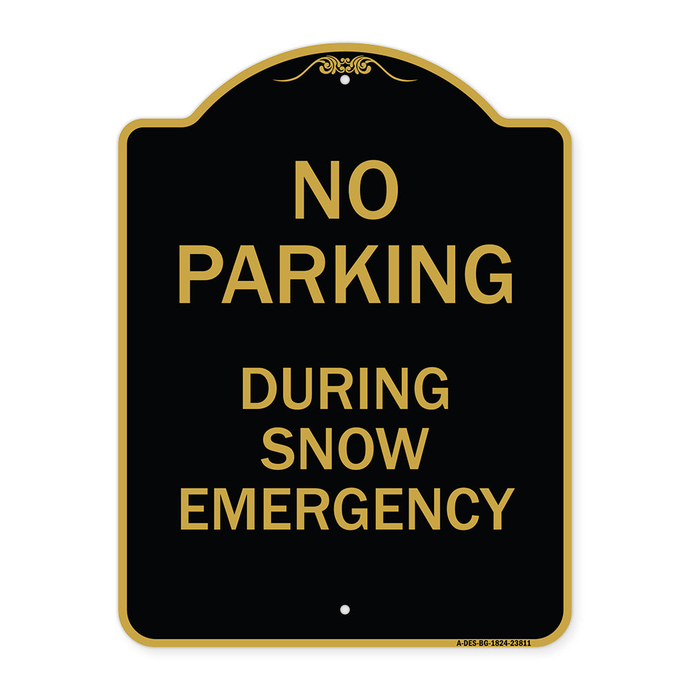 No Parking - During Snow Emergency