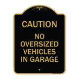 No Oversized Vehicles in Garage
