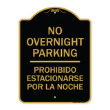 No Overnight Parking - Prohibido Estacionarse Por La Noche