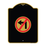 No Left Turn (Graphic Only)