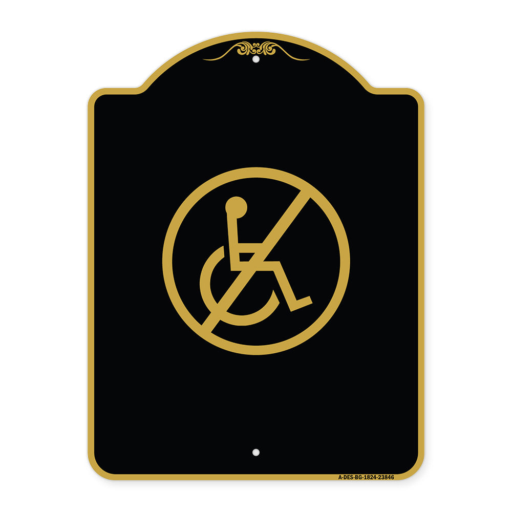 No Handicap Symbol