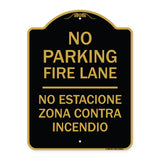 No Estacione Zona Contra Incendio