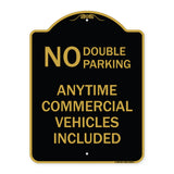 No Double Parking Anytime Commercial Vehicles Included