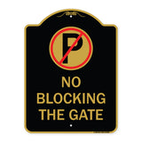 No Blocking the Gate with Graphic