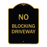 No Blocking Driveway